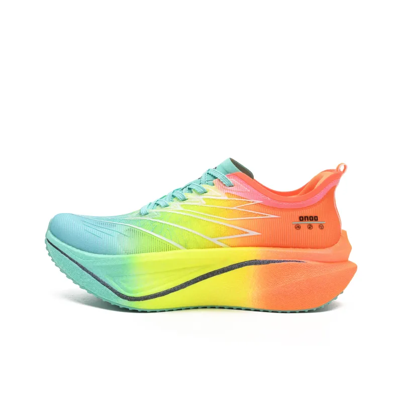 ONOD Low Top Running Shoes Unisex Dazzling Color Cyan-0