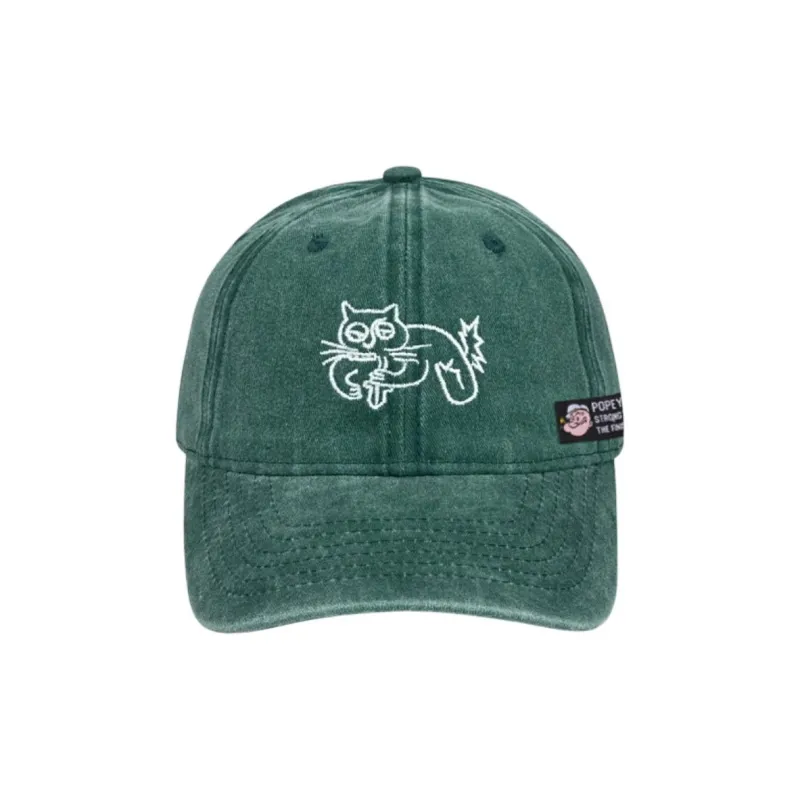 POPEYE Cotton Baseball Caps Unisex-5