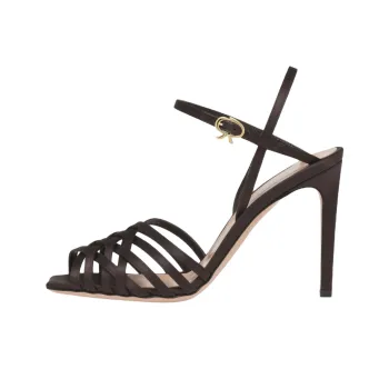 GIANVITO ROSSI Kerry One Strap Sandals 9.5cm Women's Brown