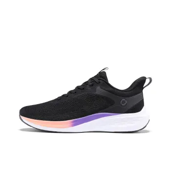 361° Cushioning, Wear Resistant Low Top Sprint Running Shoes Men's Black