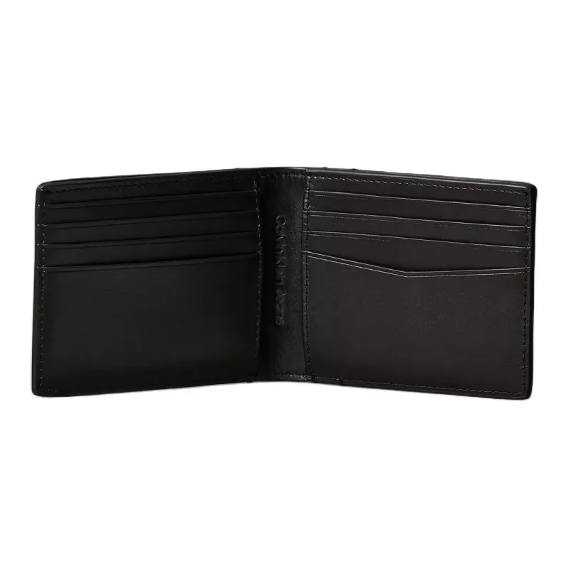 CALVIN KLEIN Leather Card Holder, Wallet Unisex Black-2