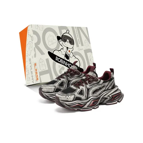 ROBINHOOD Slip Resistant, Abrasion Resistant, Breathable, Lightweight Low Top Chunky Sneakers Men's