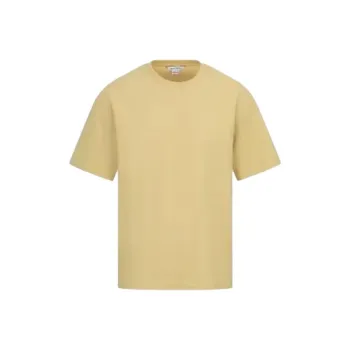 URBAN REVIVO T Shirts Men Ginger Yellow