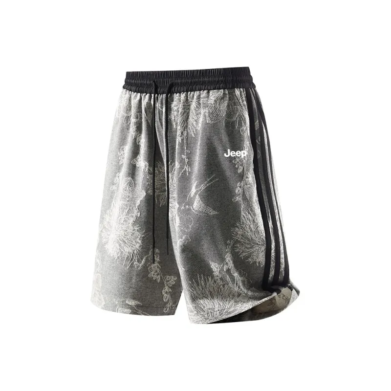 Jeep Casual Shorts Unisex Gray-0