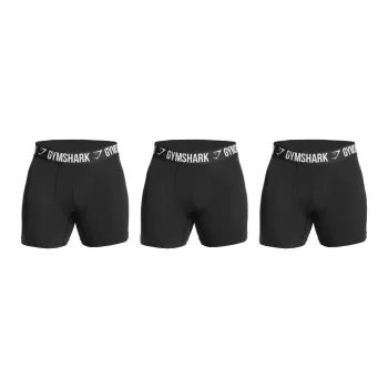 GYMSHARK Underpants Men's 3 Pack Black
