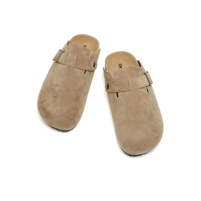 SHUXIAOBEI Abrasion Resistant Slip Resistant Closed Toe Slippers Unisex-3