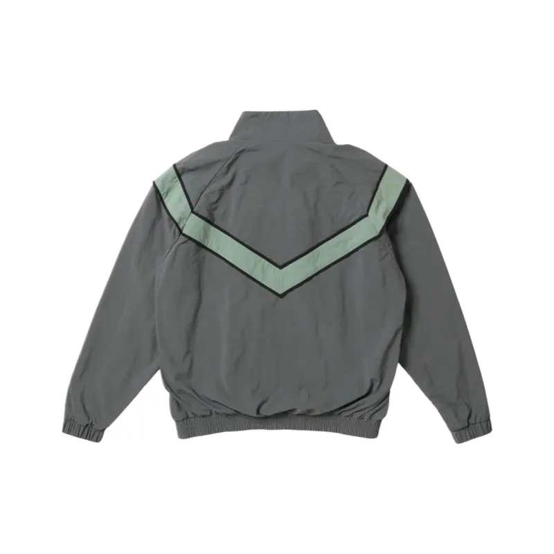 Converse NYLON TRAINING JACKET MENS Jacket Men's Gray-1
