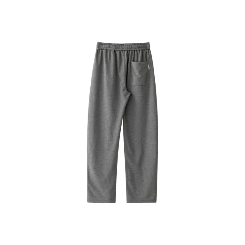 Duke car Casual Pants Unisex Linen Gray-2