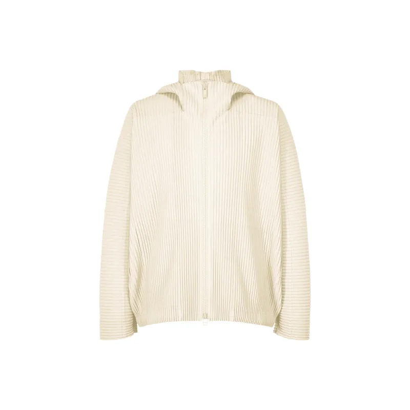 Homme Plissé Issey Miyake Jackets & Coats Men's Ivory-0