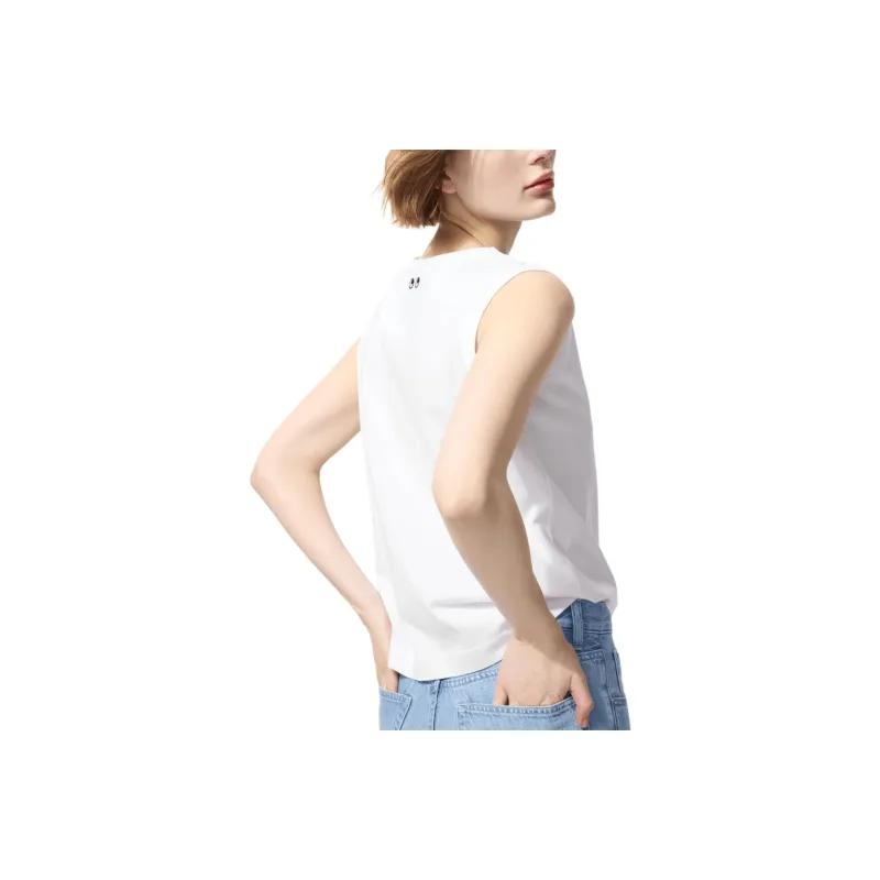 Anya Hindmarch X UNIQLO Anya Hindmarch Co brand T Shirts Women's White-0