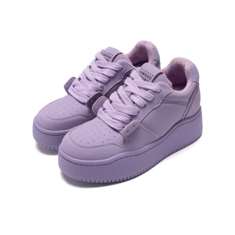 KODI Anti Slip And Wear Resistant Height Increasing Low Top Skateboard Shoes Women's-57