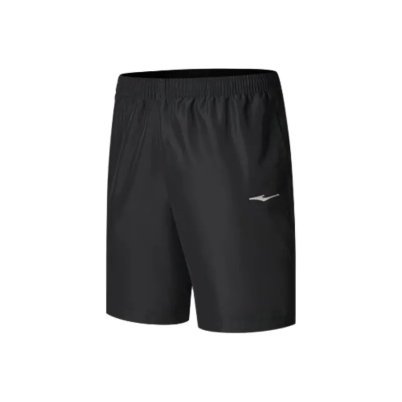 Erke Variety Training Collection Casual Shorts Men's Jet Black-0