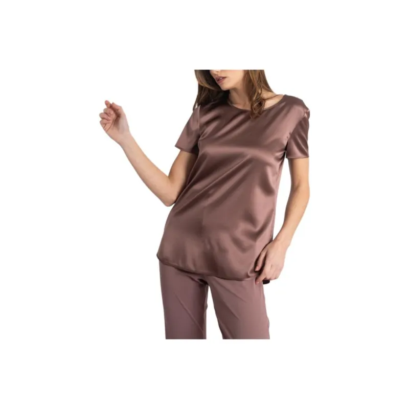 MaxMara T Shirts Women's Coffee-0