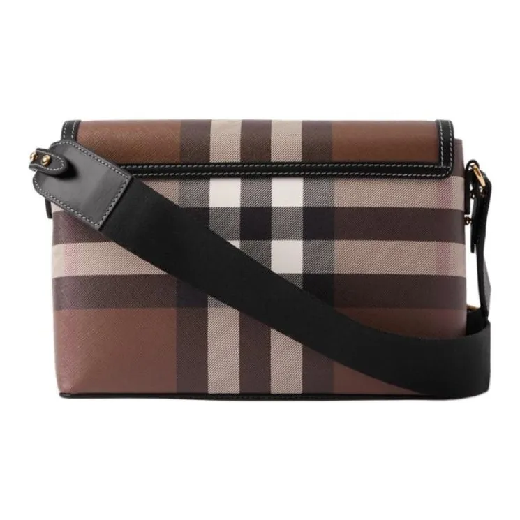 Burberry Note Polyurethane Crossbody Bag, Shoulder Bag Women's Brown-2