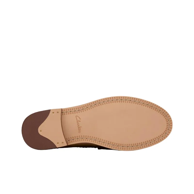 Clarks Straven Edge Loafers 2cm Women's Light Brown-5