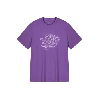361° T Shirt Men's Gentian Flower Purple