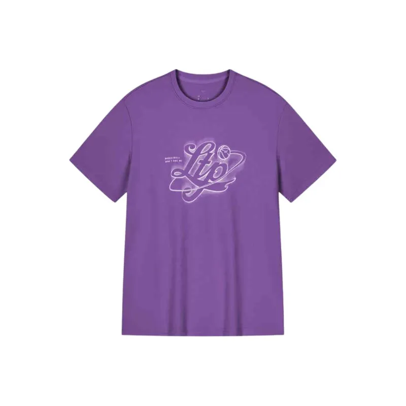 361° T Shirt Men's Gentian Flower Purple-0