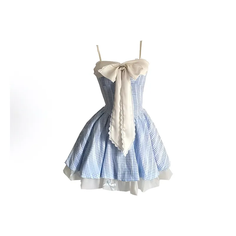 RTNH Slip Dresses Women's Blue-0