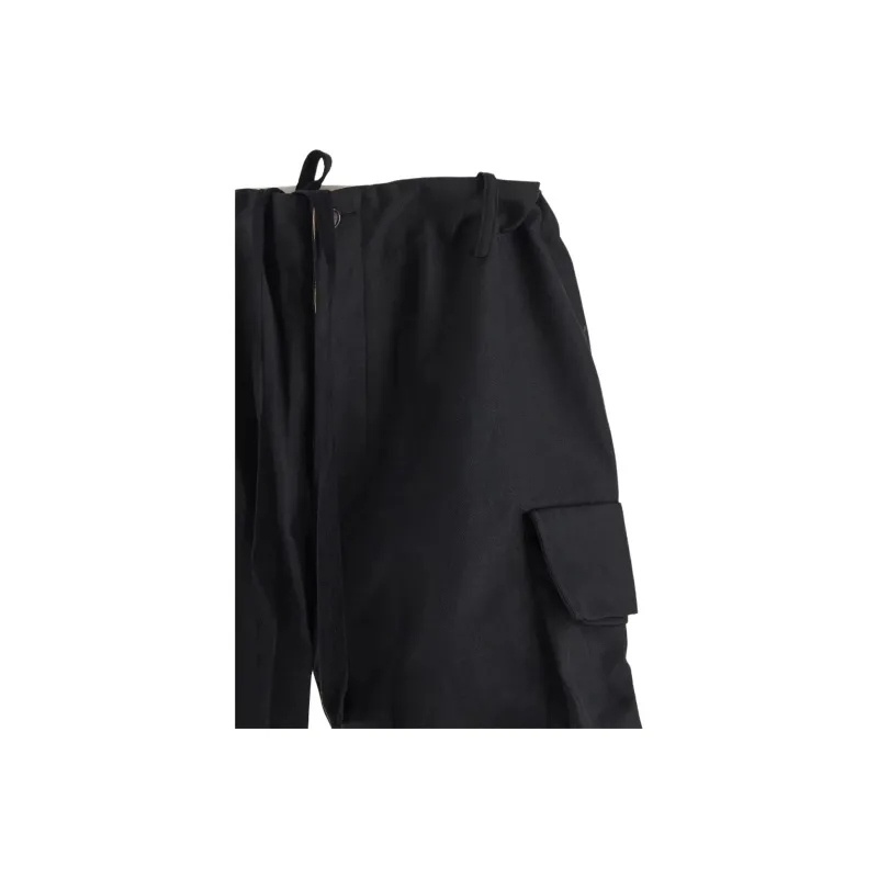 UMA WANG Drawstring waist Cargo Shorts-2