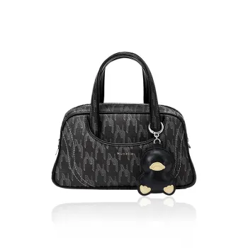 NUCELLE PVC Shoulder Bag, Crossbody Bag, Practical Lightweight Handbag Medium Size Women's Multicolor