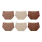 6 Pack-2 Coffee+2 Khaki+2 Brown