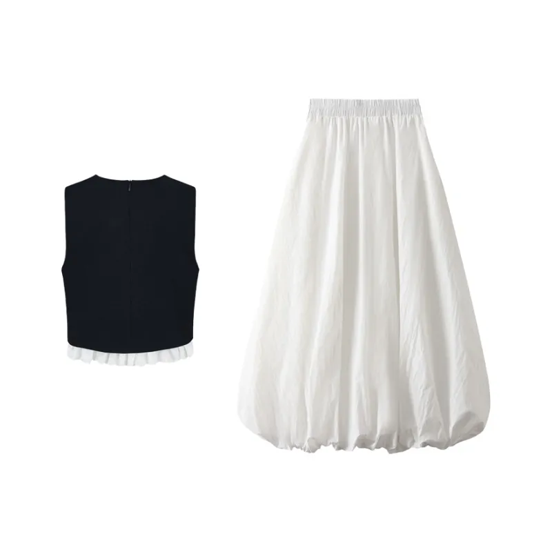 XIAOJUCHUANLI Skirt Set Women's-1