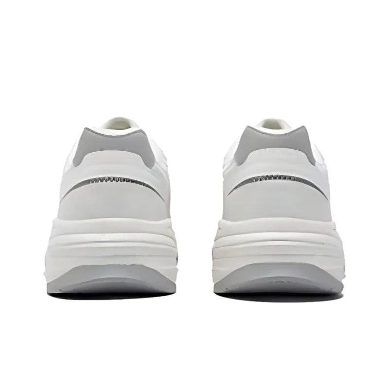 361° Walk Anti Slip Wear Resistant Low Top Casual Shoes Men's White Gray-2