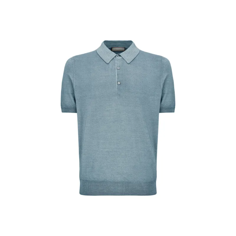 Canali Polo Shirts Men Green-0