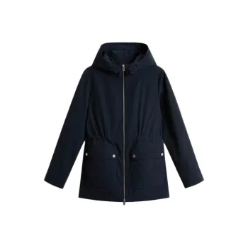 WOOLRICH Jackets & Coats Women's Melton Blue