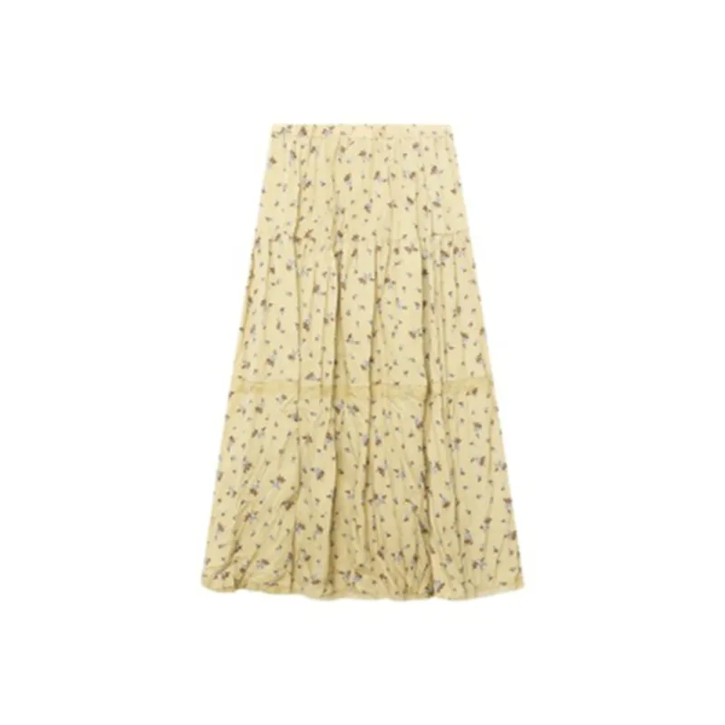 CHARM PICK Casual Long Skirt Women's-1