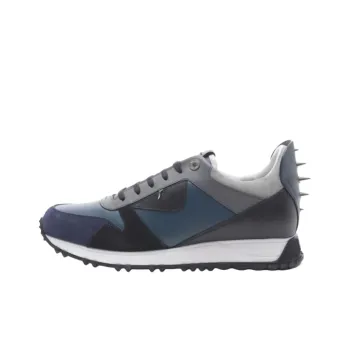 FENDI Monster Low Top Casual Shoes Men's Blue