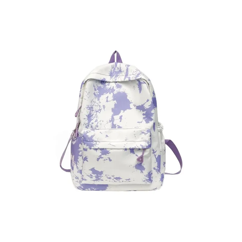 BRABOSTON Nylon Backpack Unisex Black/Blue/Pink/Purple/Gray-3