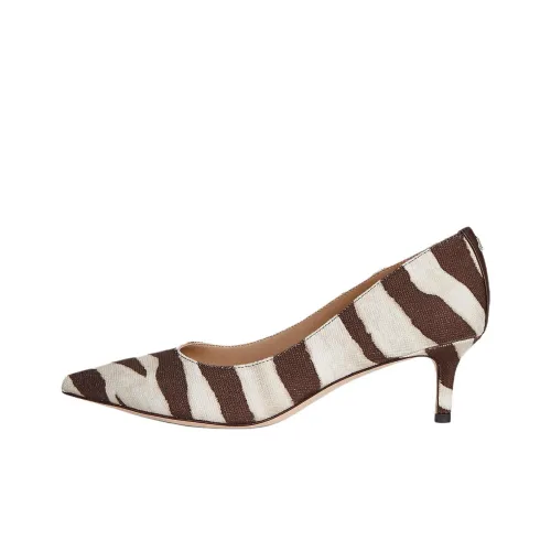 LAUREN RALPH LAUREN Adrienne Slim Heel High Heels 5cm Women's Brown