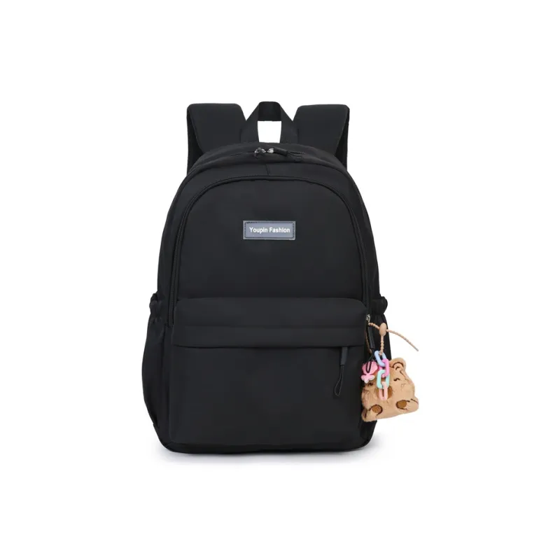Meow In The Grass Oxford Backpack Regular Unisex Yellow/Pink/Blue/Black/Green-22