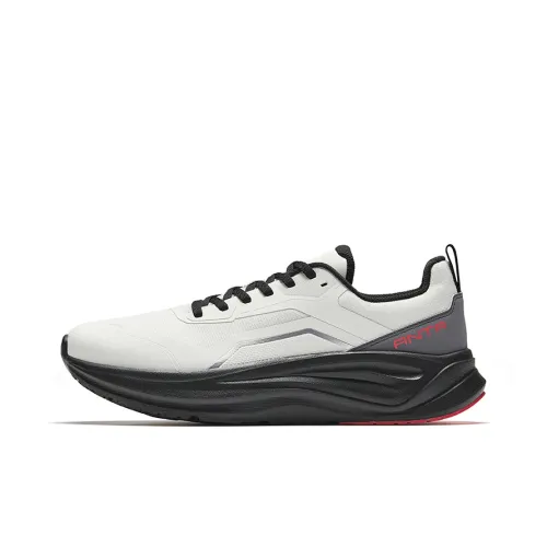 Anta Anti Slip Wear Resistant Low Top Training Shoes Men's White