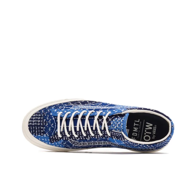 FDMTL x Vans Old Skool 36 Anti Slip Wear Resistant Low Top Skateboard Shoes Men's Blue-3