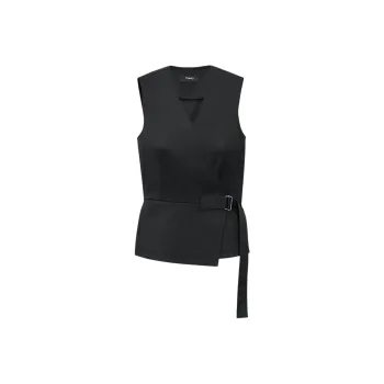 THEORY V neck Wrap Top