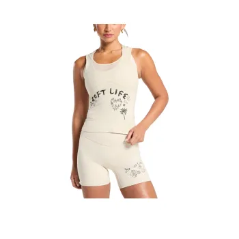 GYMSHARK Tank Top Women's Cream Beige
