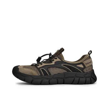 TELENT Breathable Cushioning River Trekking Shoes Men's Khaki