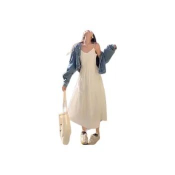 KAISER Slip Dresses Women's White