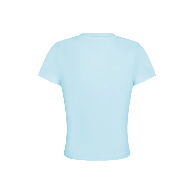 YINLEI Set in Sleeve T Shirt Women's-5