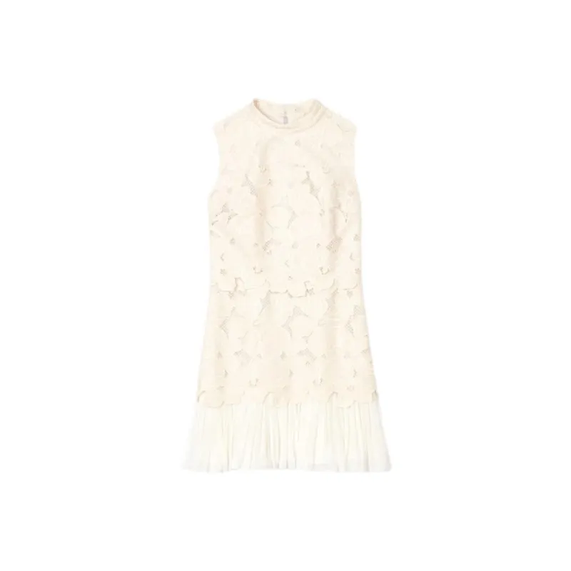 Sandro Guipure Mini Dress-0