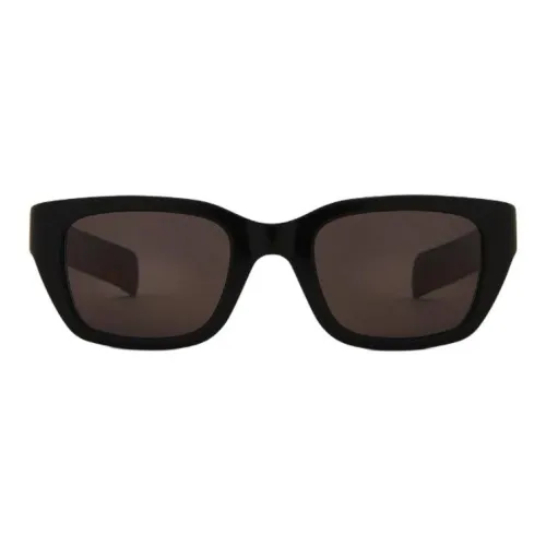 Burberry Plate Frame Rectangular Optical Glasses Mens Black