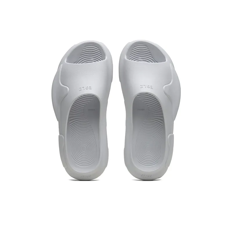 EQLZ EQUALIZER Oasis Slip Resistant Abrasion Resistant Slide Slippers Unisex Lunar Rock Gray-2