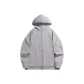[UPF50+Super-Light Breathable]Light Gray (B Dazzling Color Bear Chest Logo)