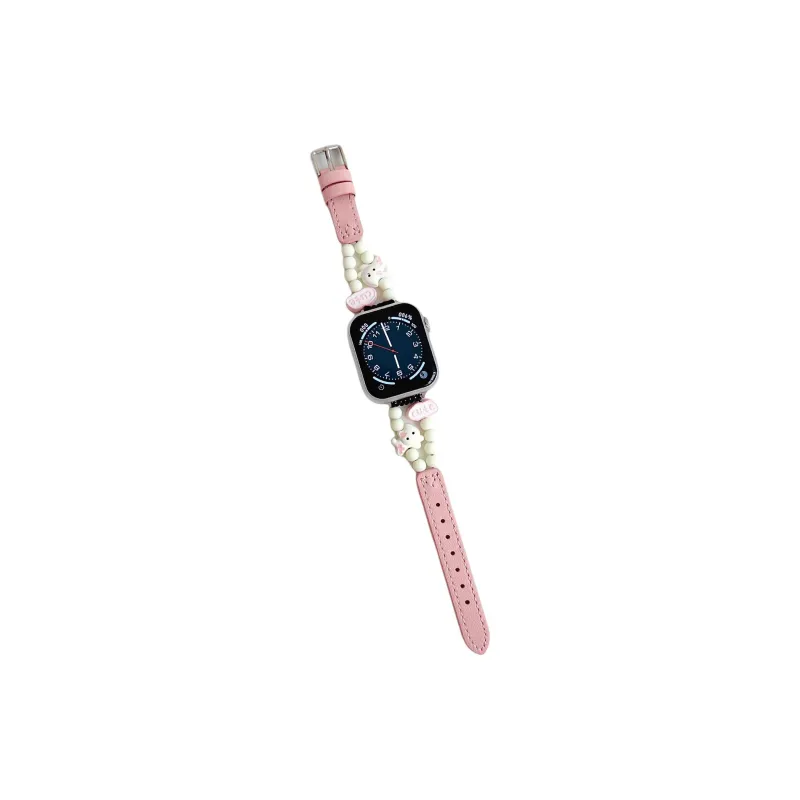 PULAISI Apple Compatibility Watch Band 160mm Genuine Leather Material-4