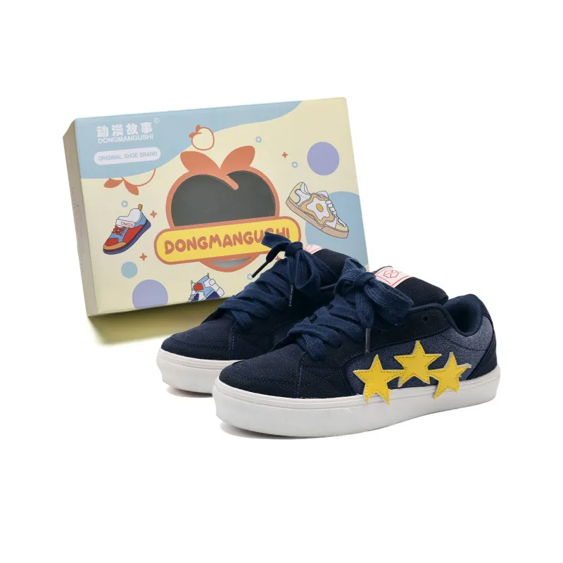 Anime Story Slip Resistant, Abrasion Resistant, Lightweight, Breathable Low Top Skateboard Shoes Unisex-115