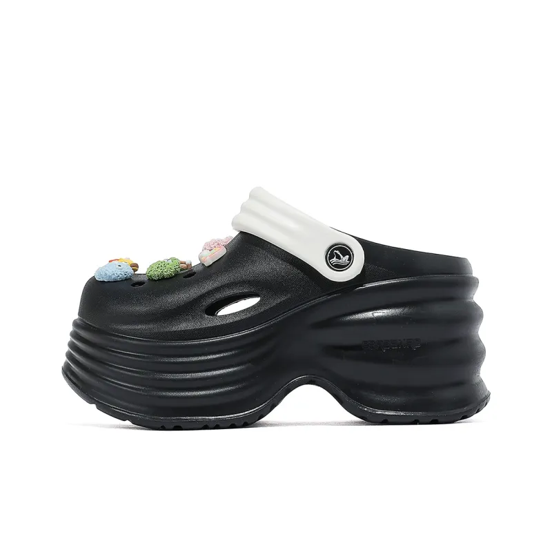 CARDANRO Small sized Sky Vegetables Clogs Women's-12