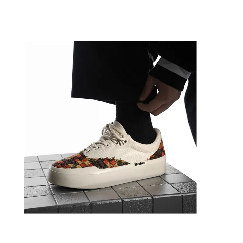 BAKE Lightweight And Breathable Low Top Skateboard Shoes Unisex-7