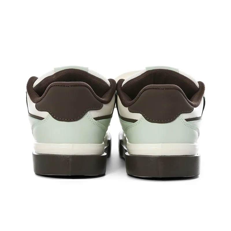 The New Age Family Low Top Skateboard Shoes Women's Mint Chocolate-4